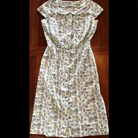 SOLD - 1950’s day dress with lots of detail! - Picture 1 of 6